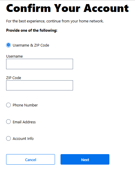 Roadrunner email password reset interface showing the phone number verification method to unlock archived accounts.